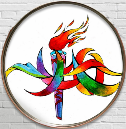 简单好画的体育艺术节徽章优秀作品-图4