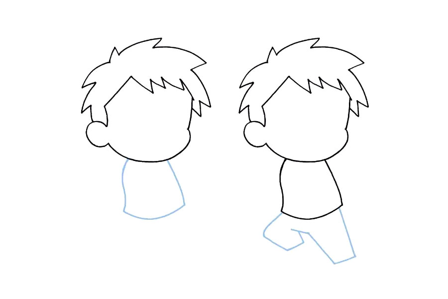 怎么画动漫男孩-图2
