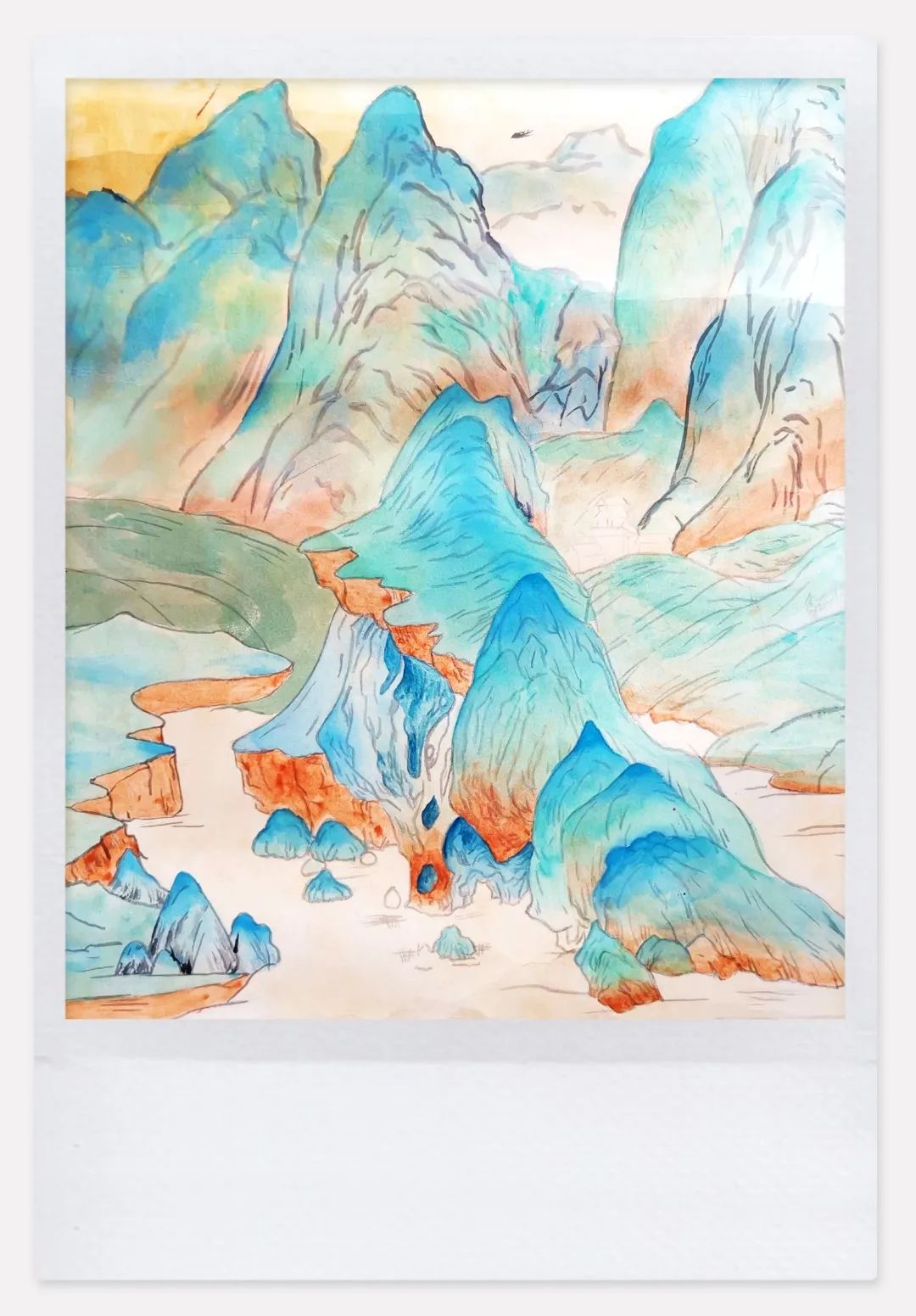 初中生创意绘画优秀作品欣赏-图3