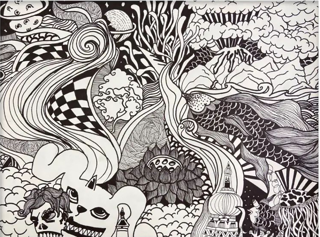 儿童创意设计绘画作品精选（5张）-图1