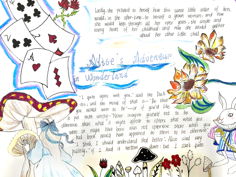 初中生英语学科手抄报精选作品（7张）-图4