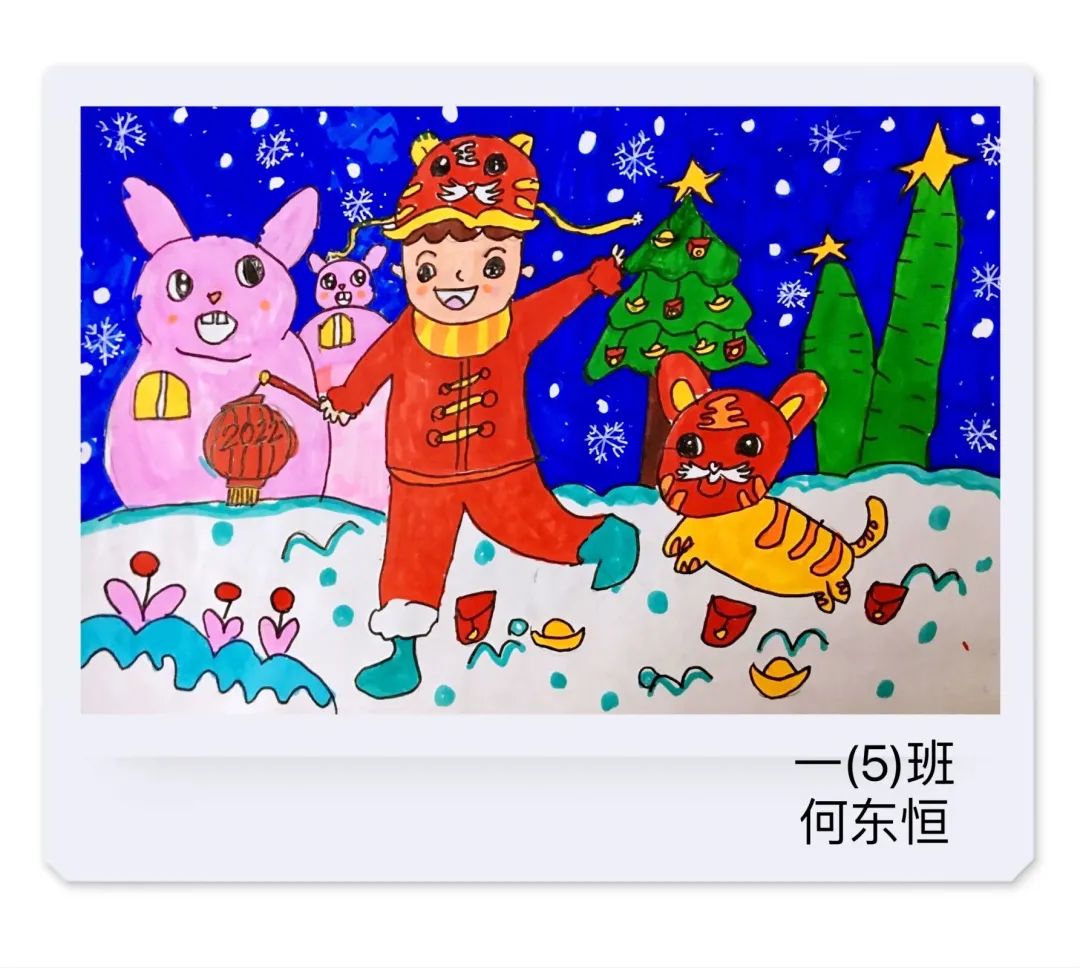 非常漂亮的小学生创意绘画作品欣赏-图2