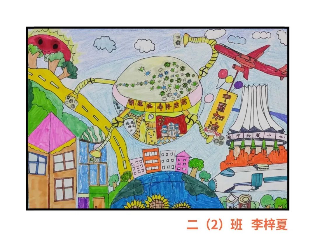 小学生创意儿童绘画优秀作品展示-图3