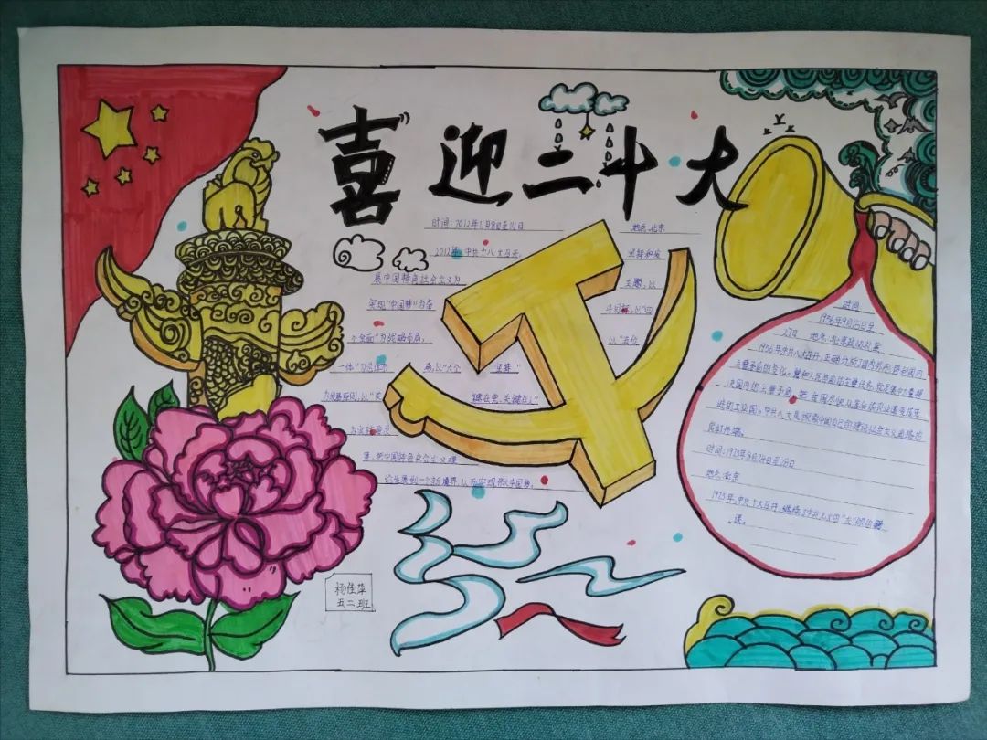 “喜迎二十大 童心向党 我与祖国共成长”-图3