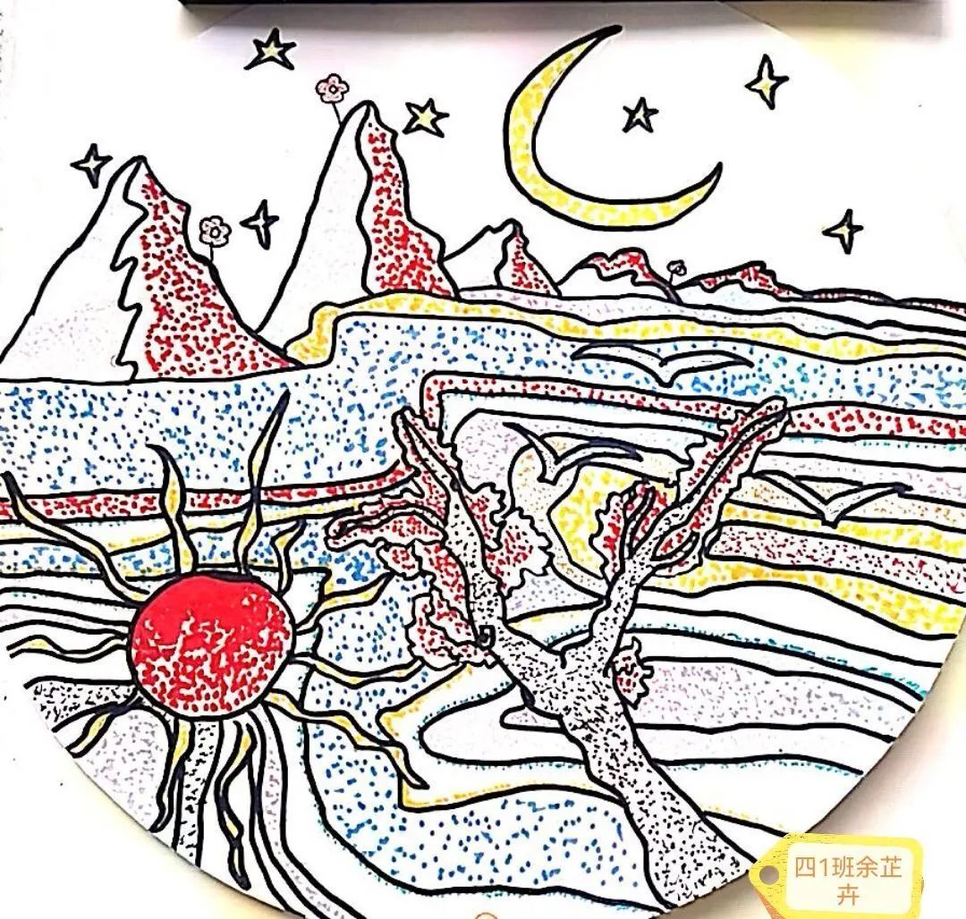 简单漂亮又好画的儿童创意绘画欣赏-图5