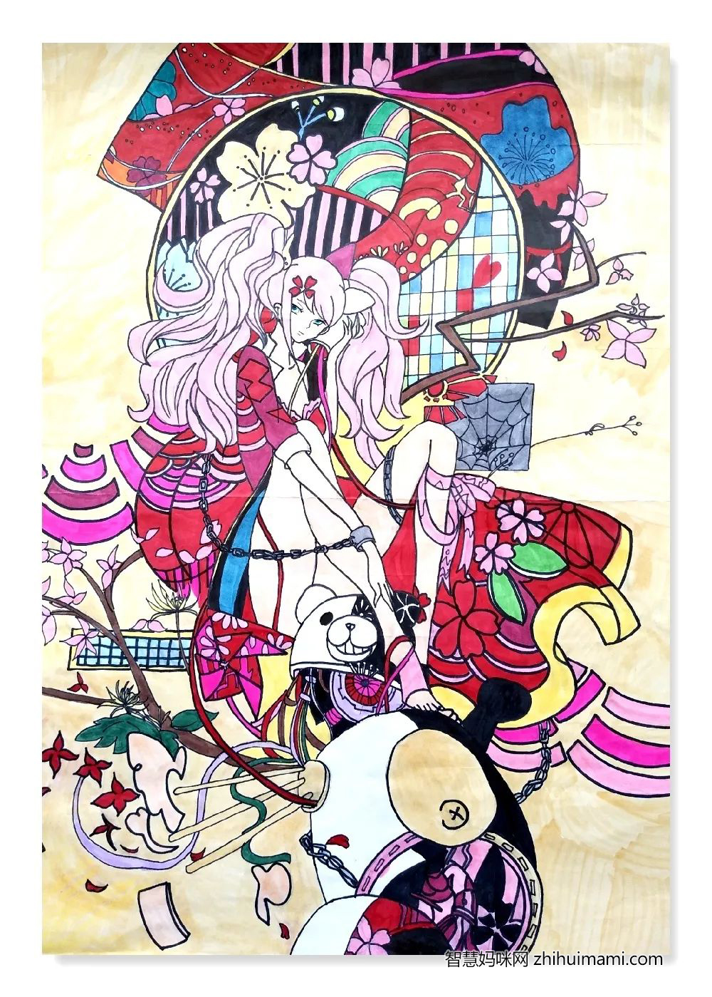 小学艺术节儿童创意绘画作品获奖作品-图4