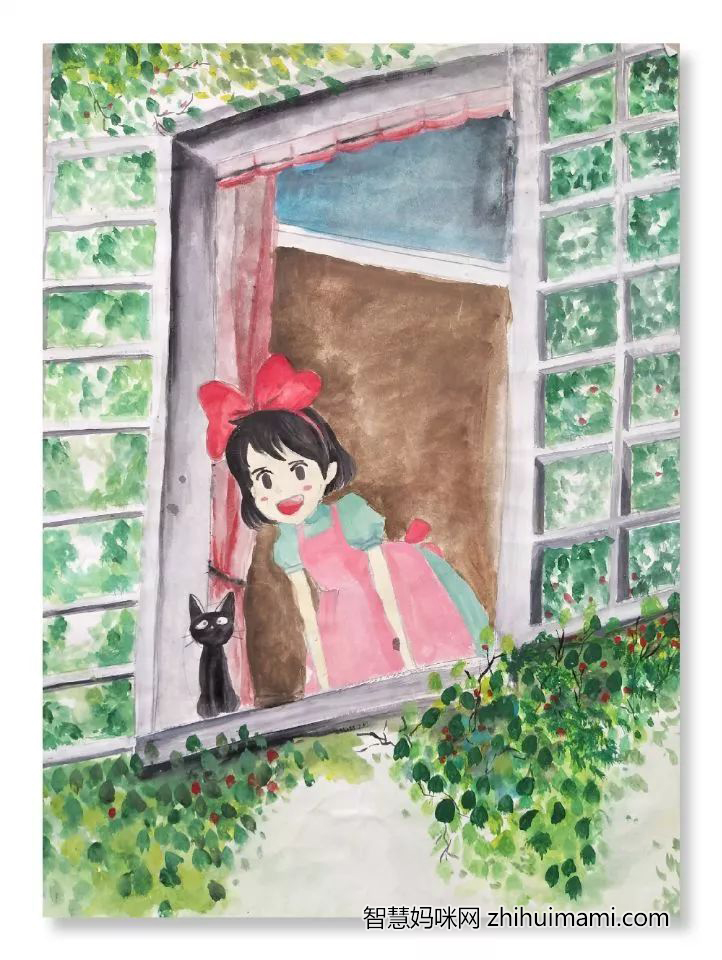 5张非常漂亮的夏季主题绘画欣赏-图1