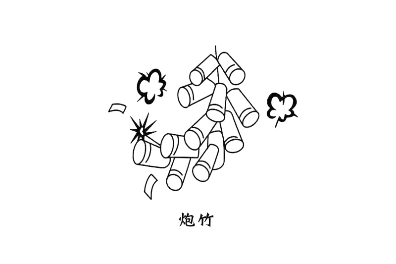 一组简单漂亮的国庆节绘画素材-图6