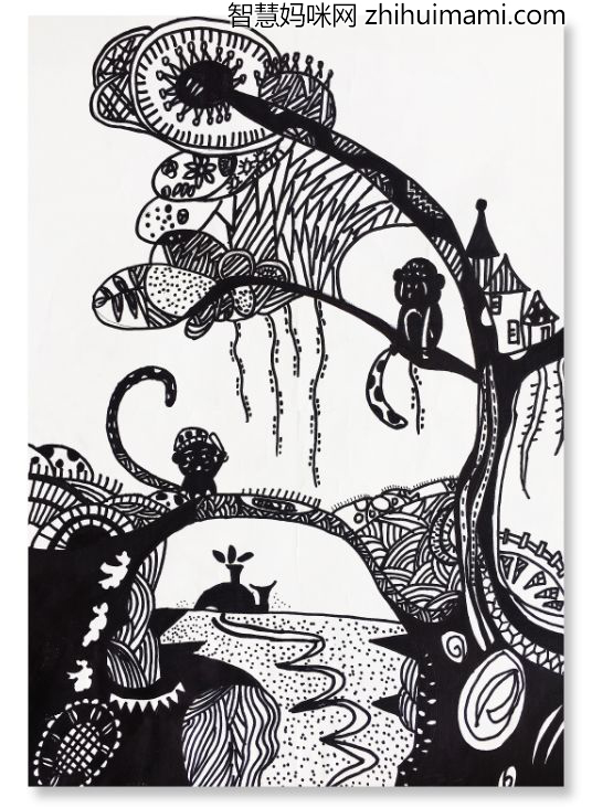 8张儿童创意设计绘画一等奖作品欣赏-图3