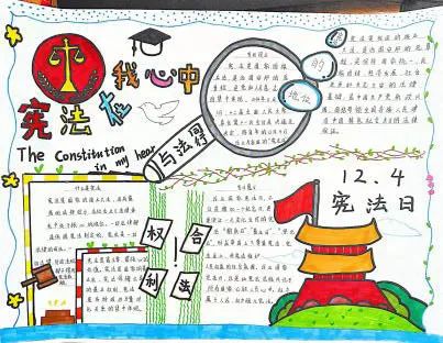 宪法手抄报图片简单又好看（初中生）-图4