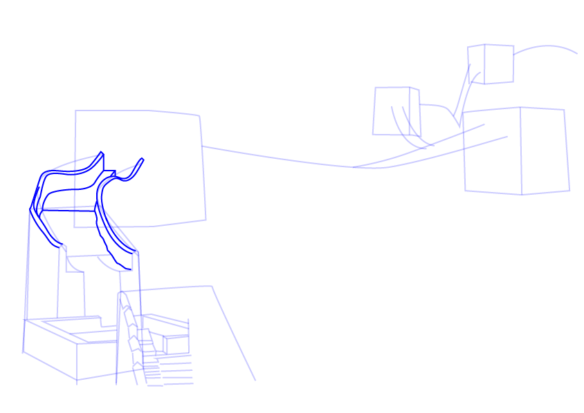 如何画长城 长城简笔画详细画法步骤-图5