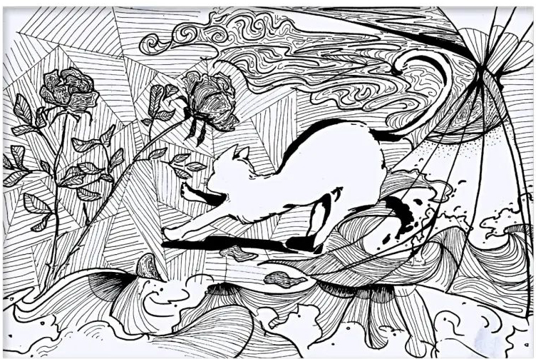 5张非常漂亮的儿童创意绘画精品-图5