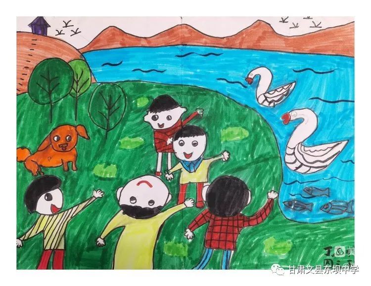 喜迎二十大 佳作迎国庆 2022国庆节绘画作品-图2