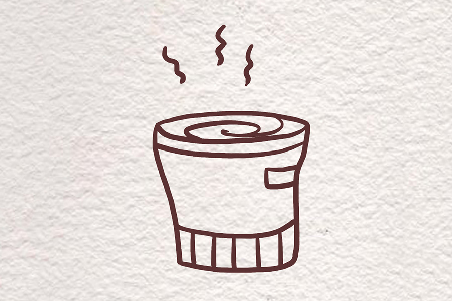 咖啡简笔画合集-图6