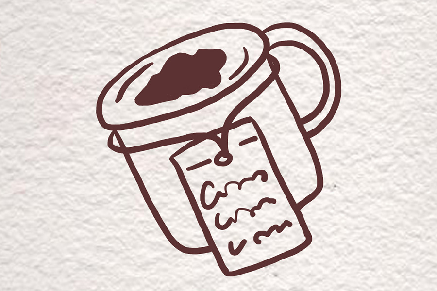 咖啡简笔画合集-图7