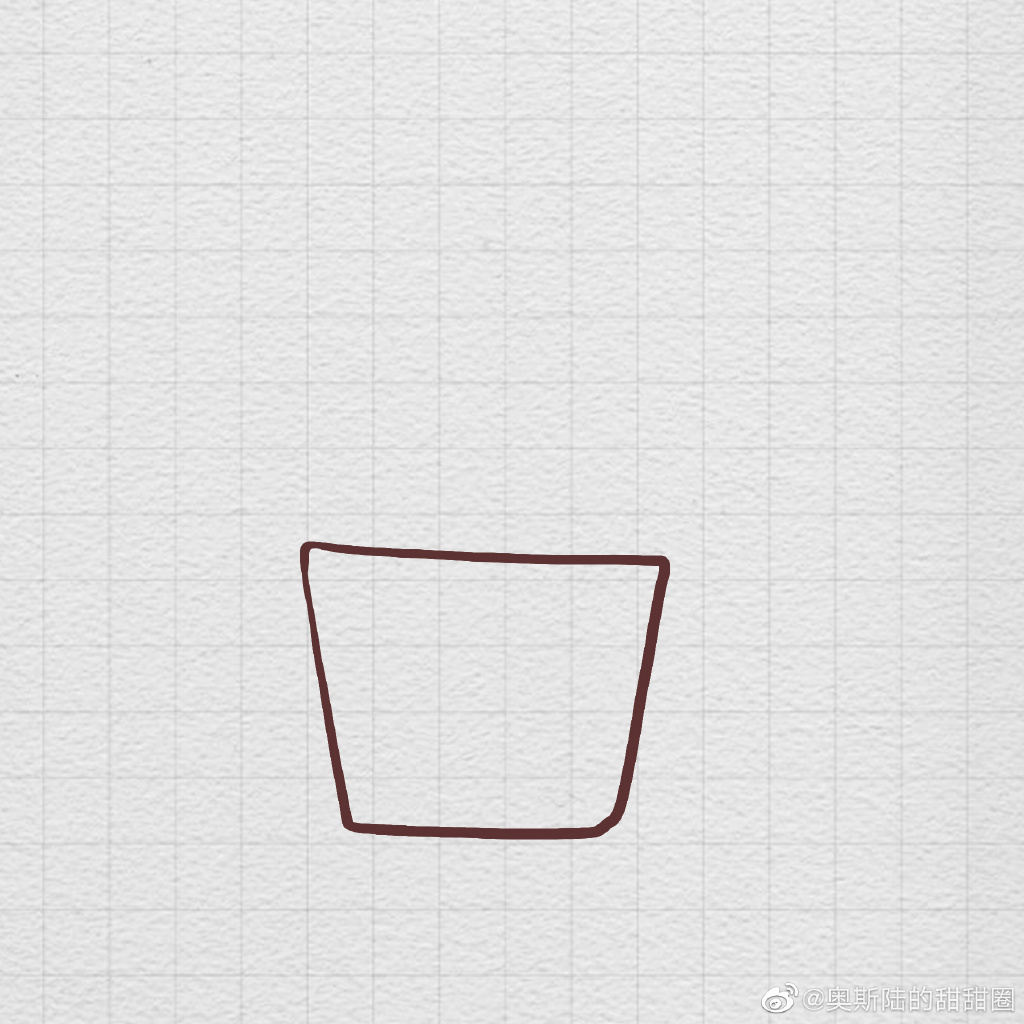 美味薯条简笔画画法步骤-图1