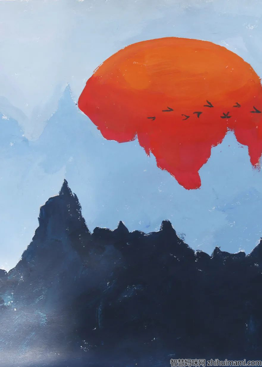 展美丽中国 庆国庆喜迎二十大主题儿童绘画漂亮-图3