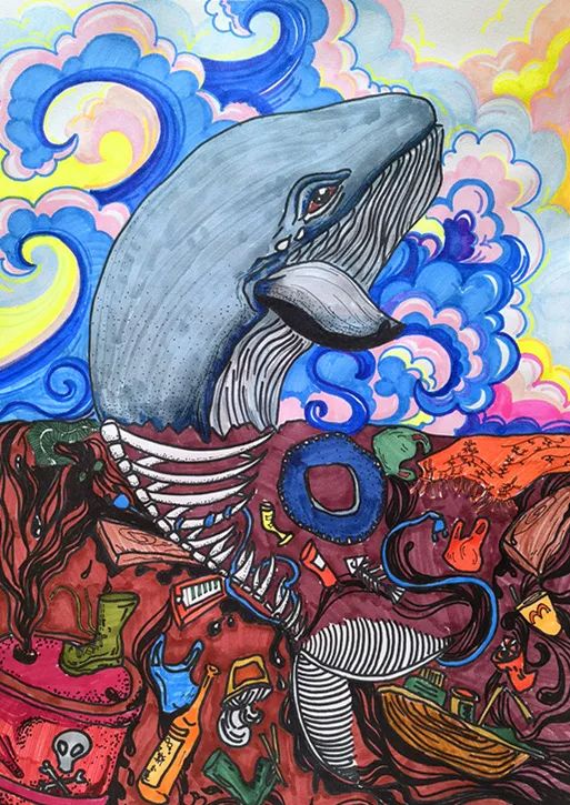 环保绘画图片 - 智慧妈咪网