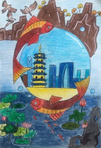 步骤3：《江南美景》