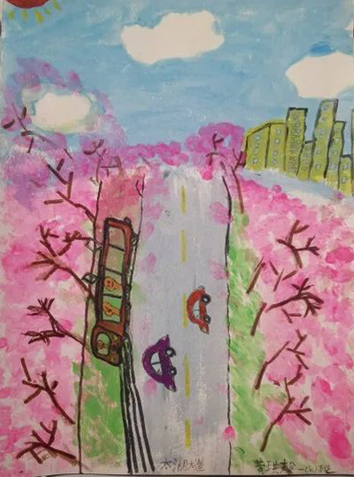 步骤3：《太湖大道（樱花大道）》