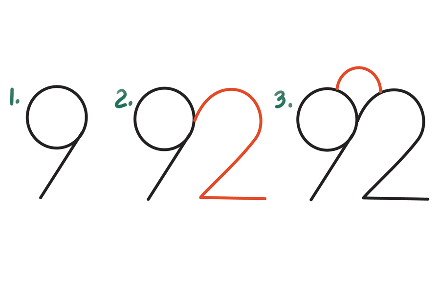 超简单的卡通螃蟹简笔画画法步骤-图1