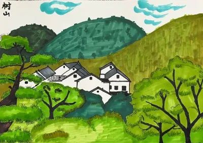 步骤4：《最美树山》