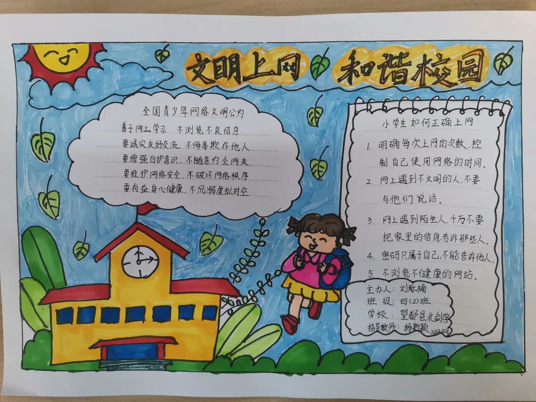 “喜迎二十大 文明进万家”手抄报简单好看-图2