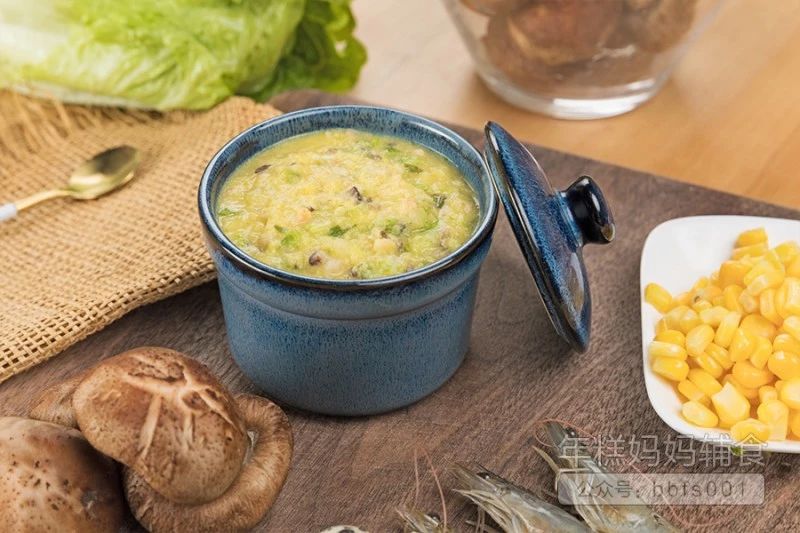 蔬菜虾茸玉米羹