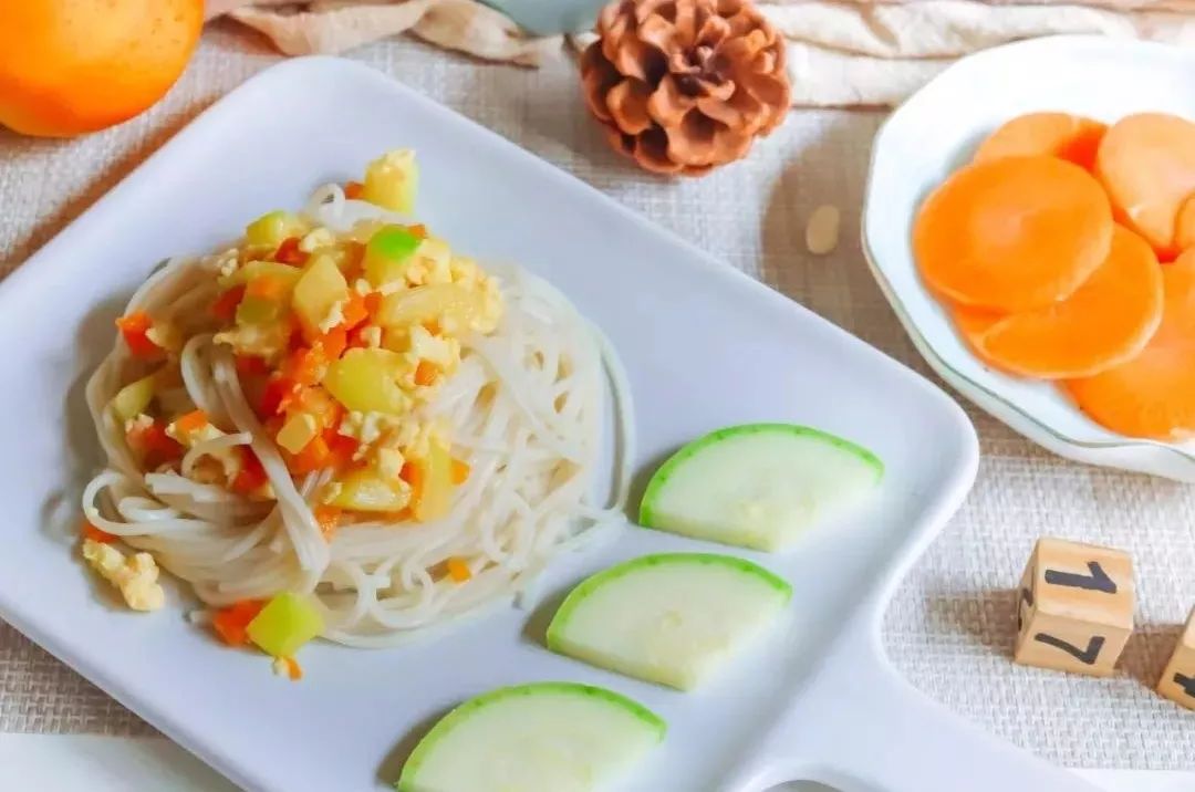 茭瓜虾仁打卤面