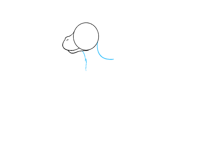 如何画山羊：第4步