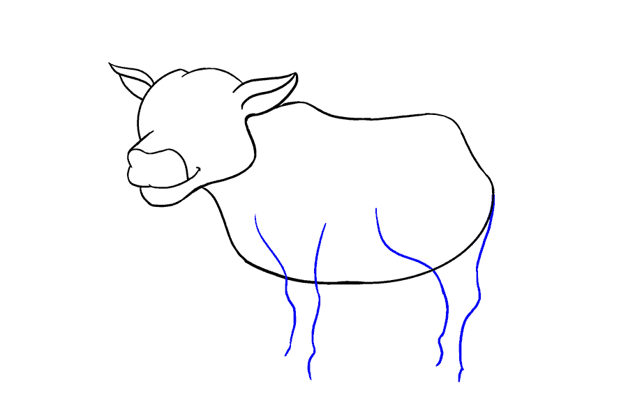 如何画牛：第12步