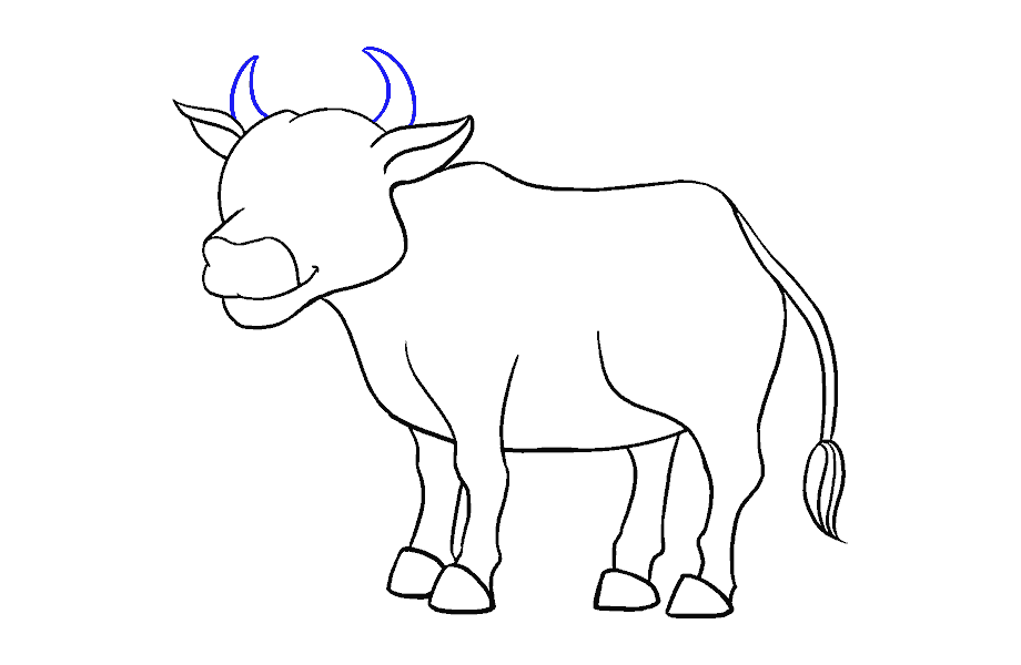 如何画牛：第17步