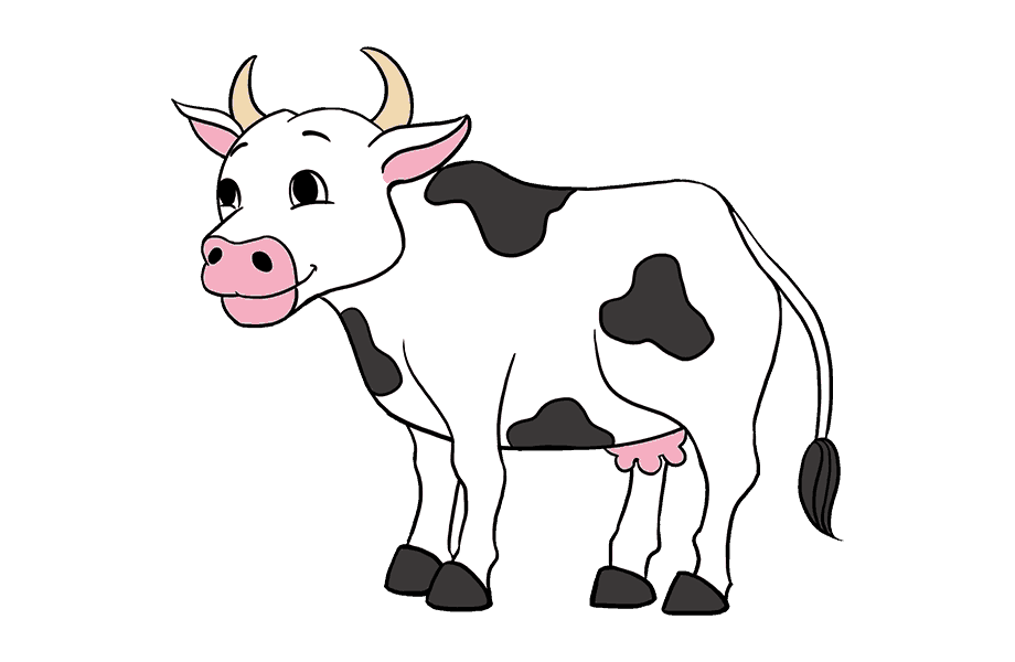 如何画牛：第20步