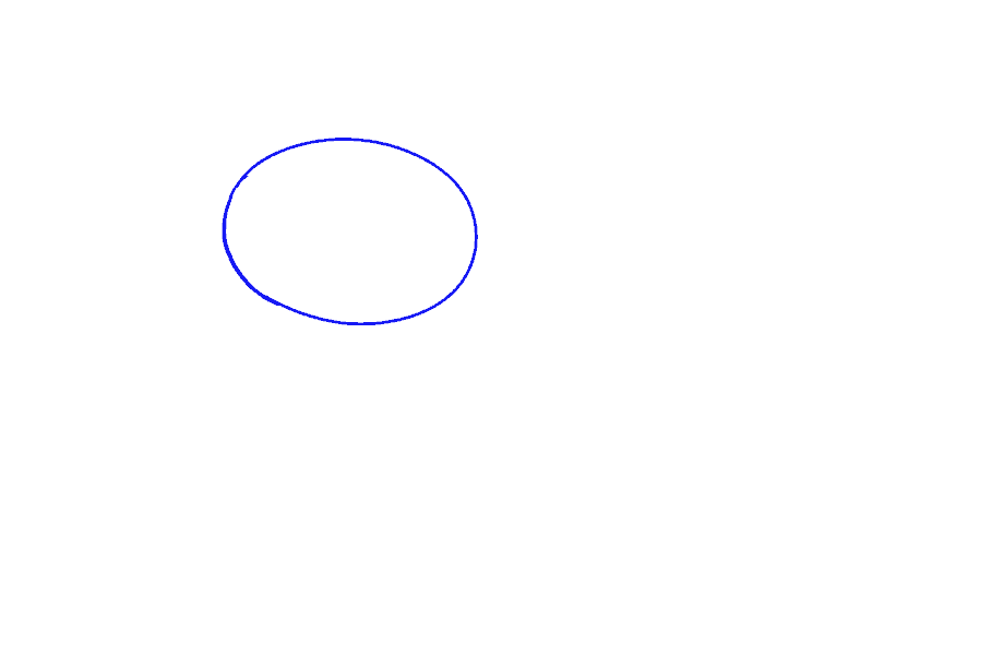 如何画卡通猪：第1步