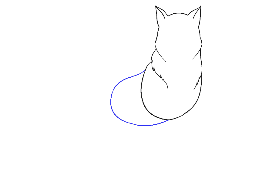 如何画狼：第7步