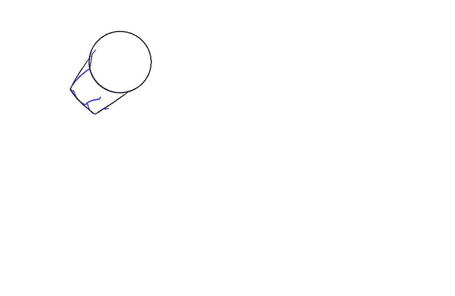 如何画狮子：第3步