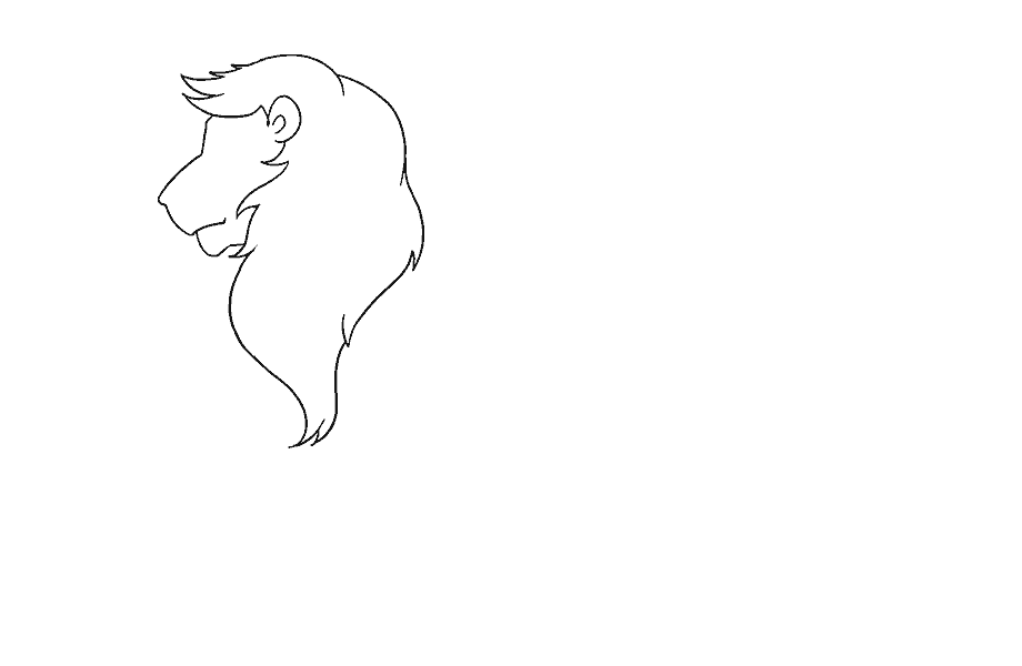 如何画狮子：第9步