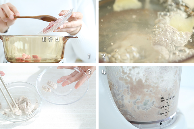 玉米土豆猪肉浓汤 宝宝辅食微课堂的做法图解4