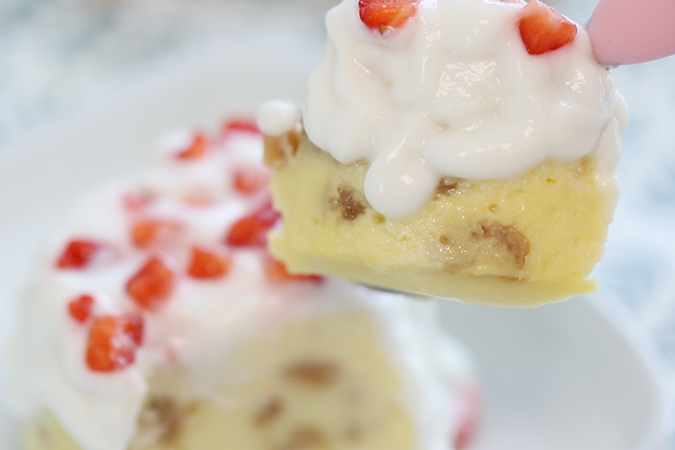 红枣酸奶蛋糕 宝宝辅食微课堂的做法图解12