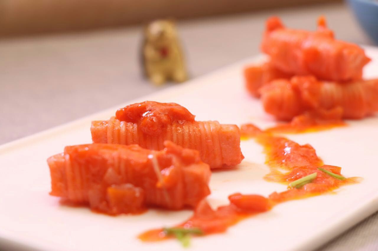 三文鱼面条 宝宝健康食谱的做法图解15