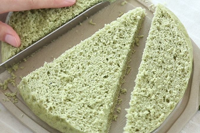 发糕圣诞树 宝宝辅食微课堂的做法图解10