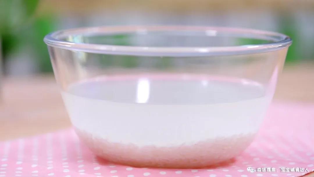香甜大米糕 宝宝辅食食谱的做法图解2