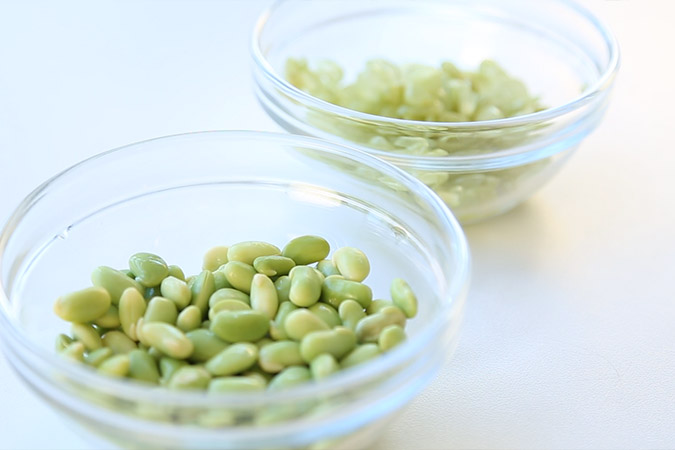 奶香毛豆浓汤 宝宝辅食微课堂的做法图解4