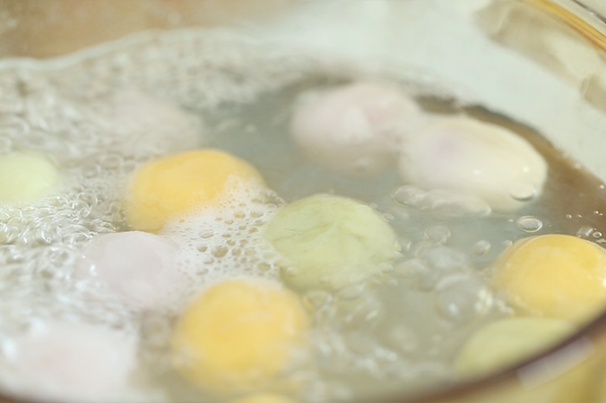 彩色福气汤圆 宝宝辅食微课堂的做法图解14