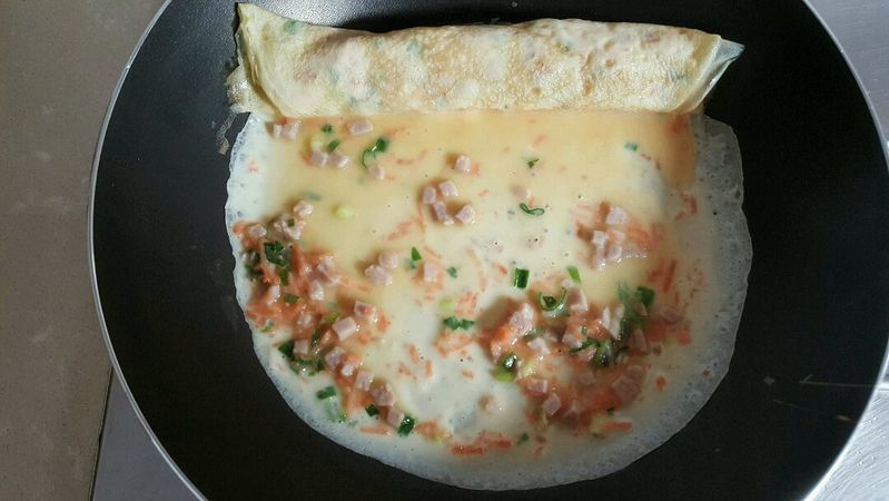 吃什么营养又健康呢？简单易做百搭之选！宝宝厚蛋烧的做法图解10