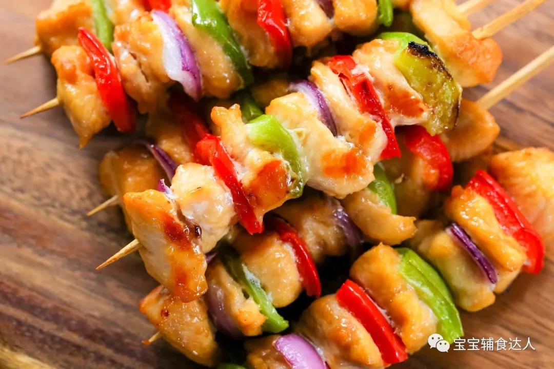 鸡肉串串 宝宝辅食食谱的做法图解11