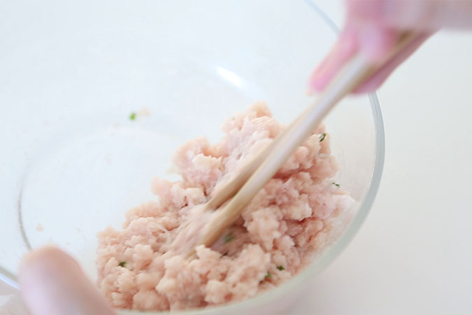 小米裹肉丸 宝宝辅食微课堂的做法图解5