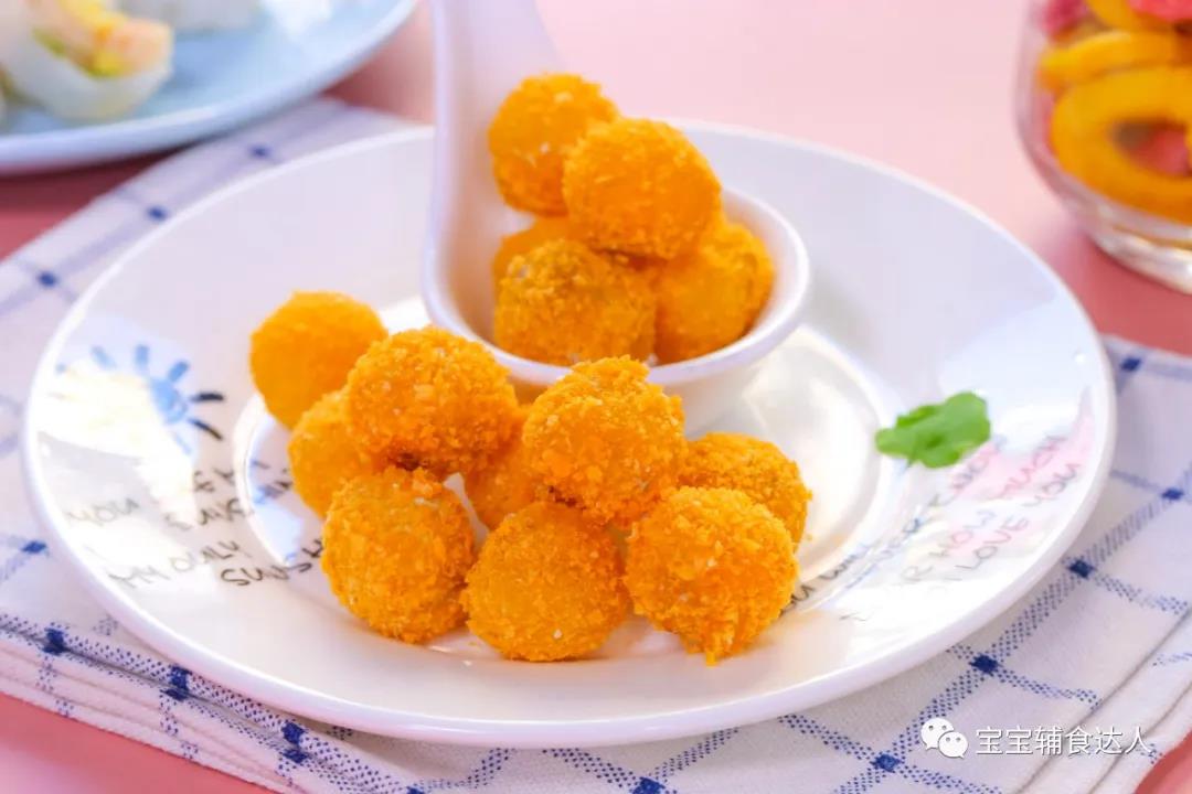 香蕉酥球 宝宝辅食食谱的做法图解9