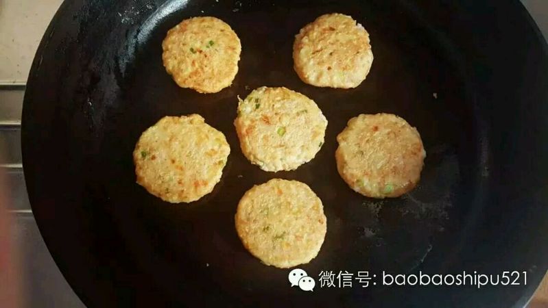 虾仁豆腐饼的做法图解10