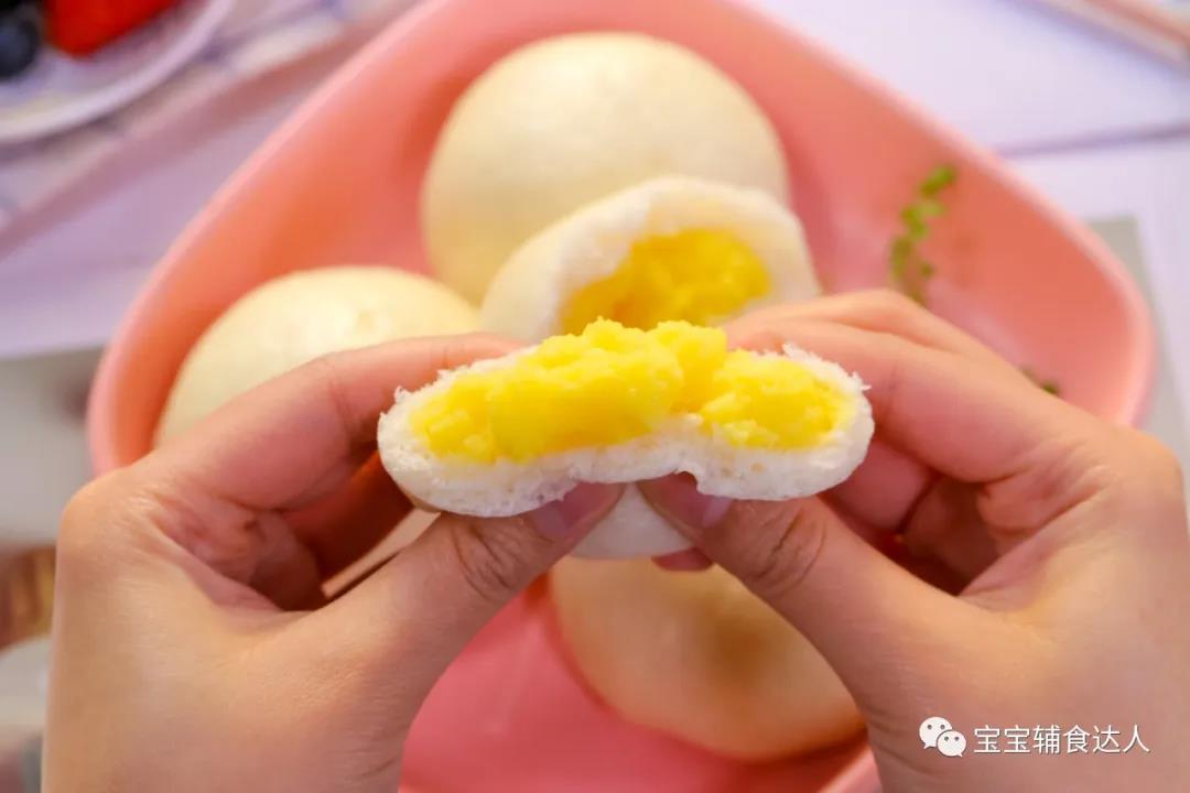 宝宝奶黄包 宝宝辅食食谱的做法图解18